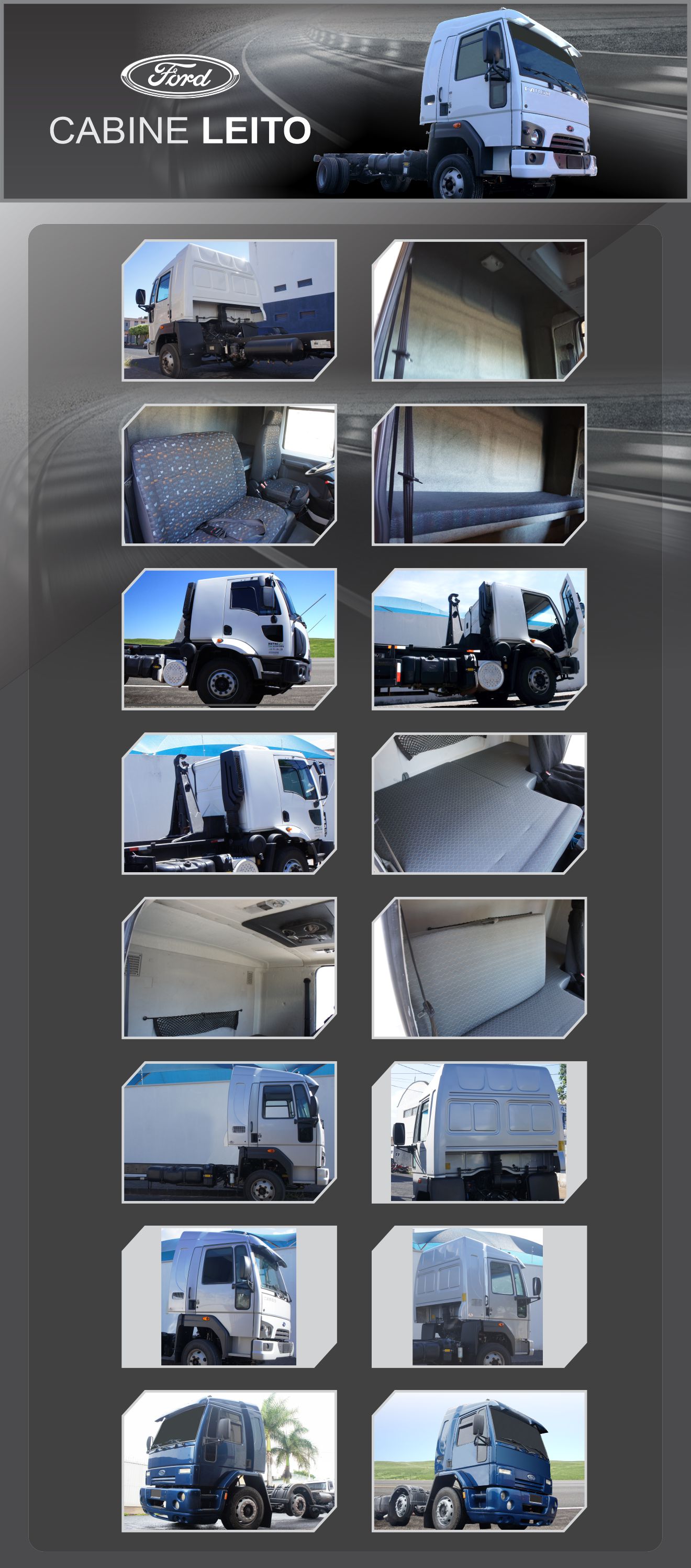 Cabine Leito Ford