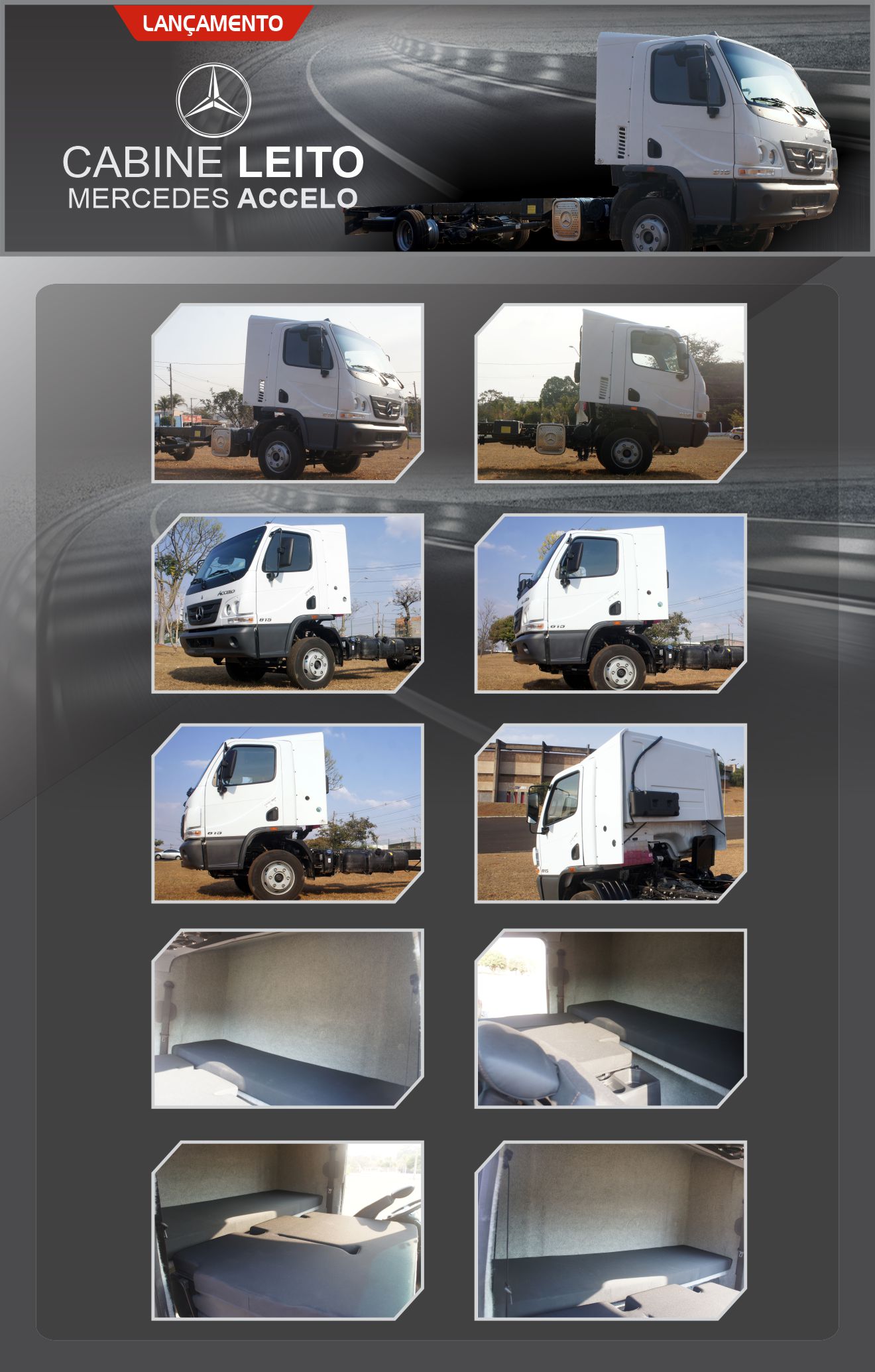 Cabine Leito Ford